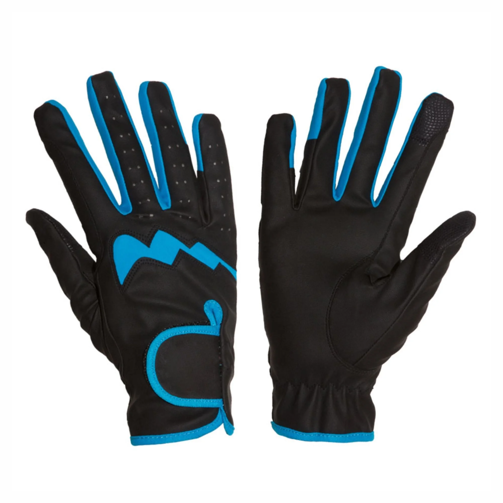 new Super soft cabretta leather horse riding gloves / New design Breathable riding gloves equestrian