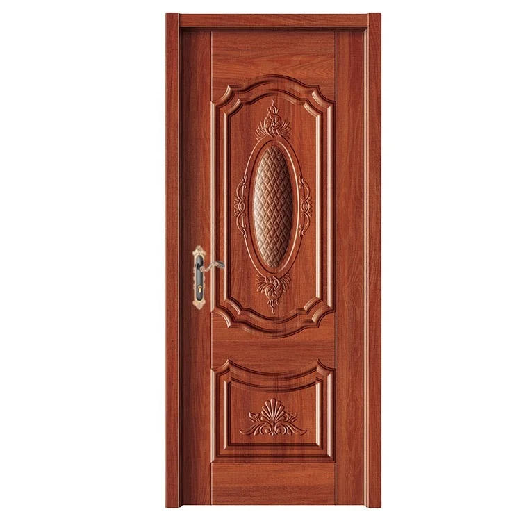 MDF wood door solid wood door interior wooden door