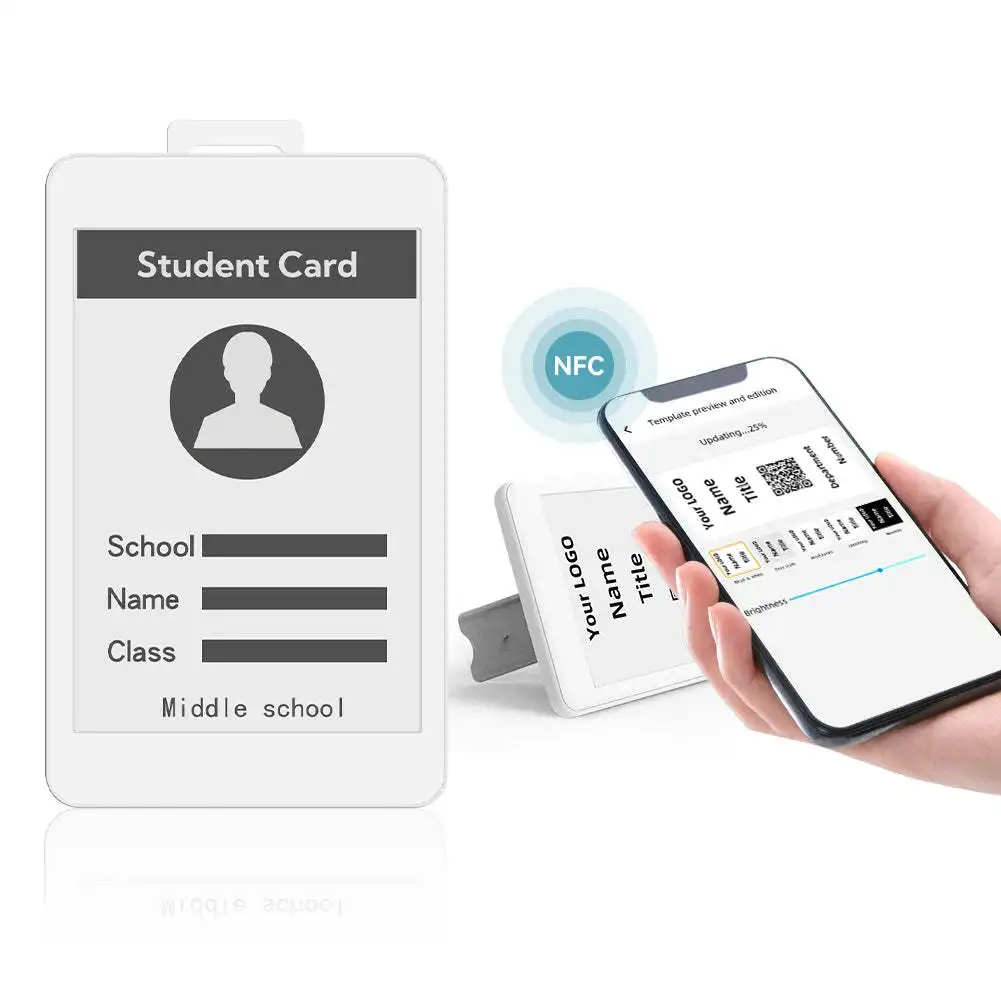 Удостоверение личности NFC без аккумулятора смарт-карты контроля доступа ярлыки логотип OEM & ODM