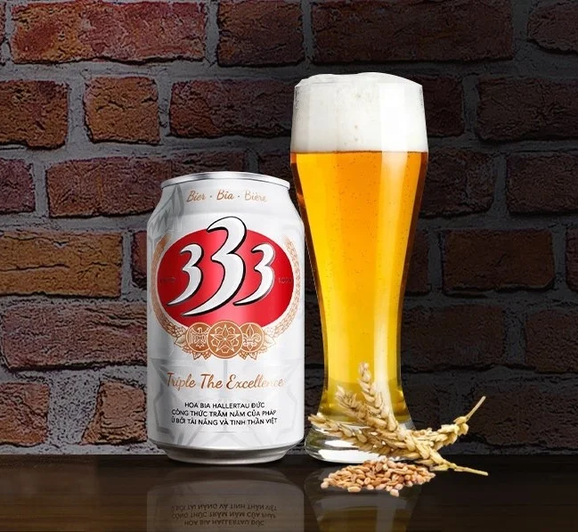 Alcoholic Beverage Vietnam Traditional 3.3.3 Beer Best Quality