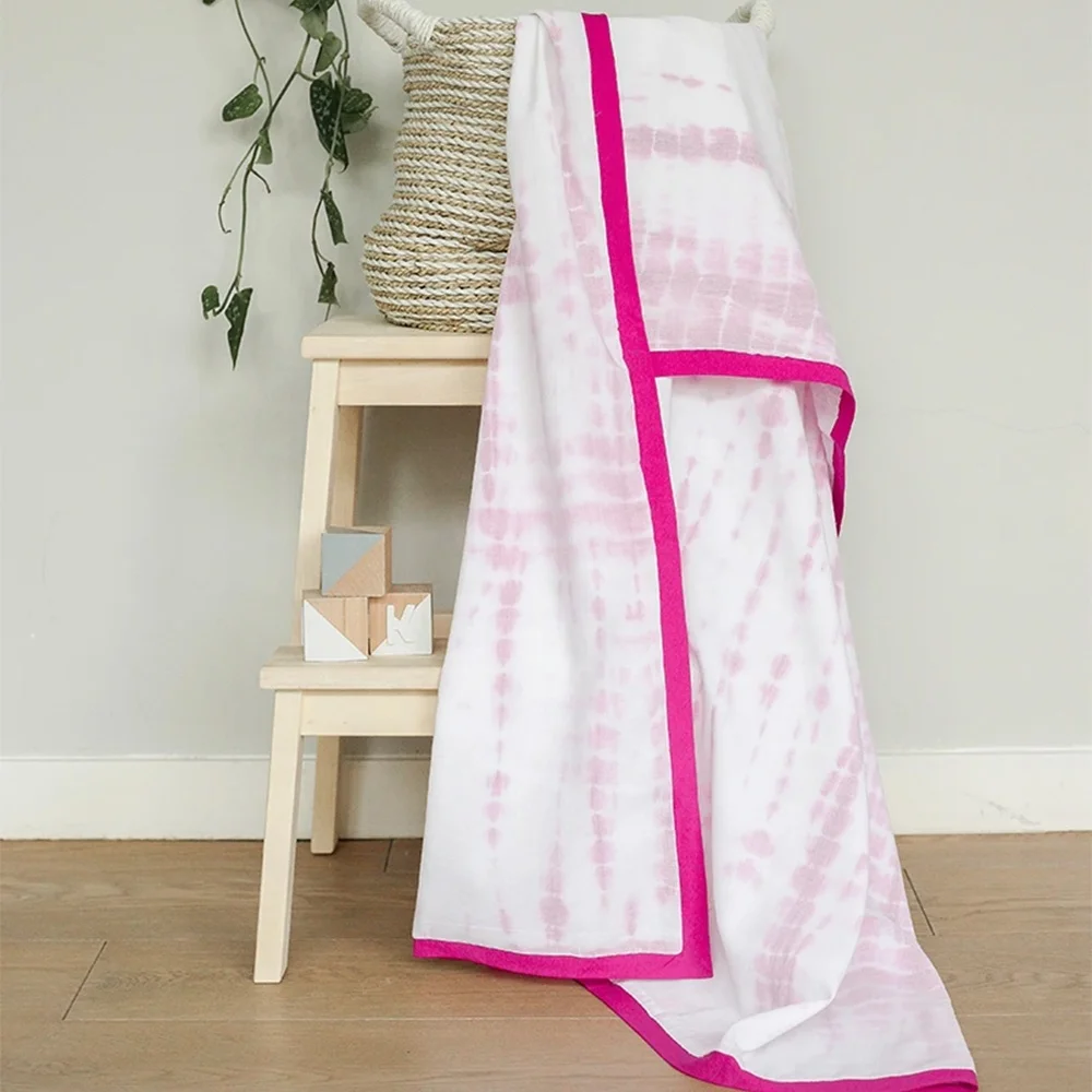 Manufacturer natural soft cotton 3 layer baby dohar baby soft cotton baby swaddle blanket dohar for kids