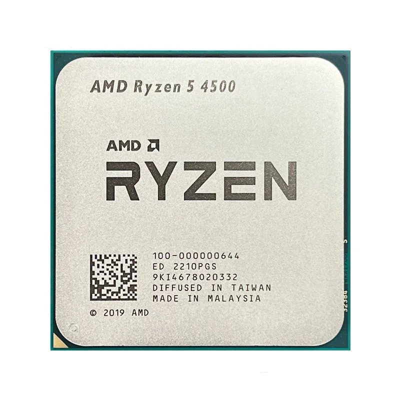 High quality for AMD R5 4500 CPU Processor 3.26GHz 65W 12NM Socket AM4