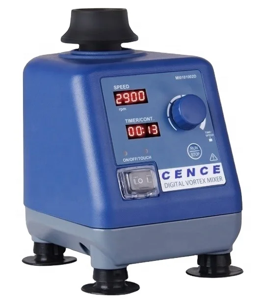 High Quality Good Price Brushless DC motor LED Digital Mixer Speed of 3000rpm Blue Vortex Laboratory Equipment