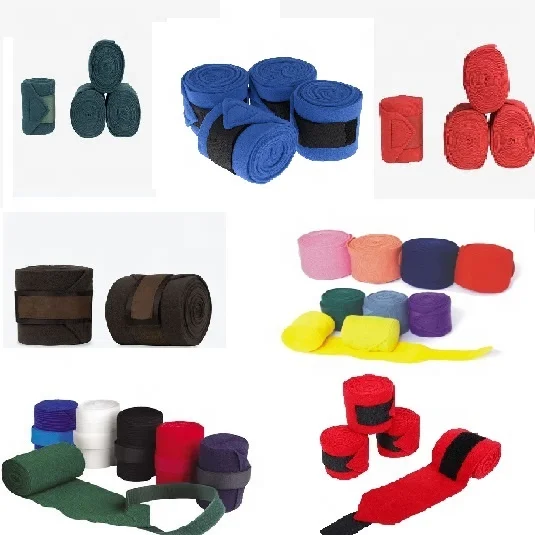 Horse Care Product Equestrian Care Soft Dressage Bandages Horse Soft Leg Wrap