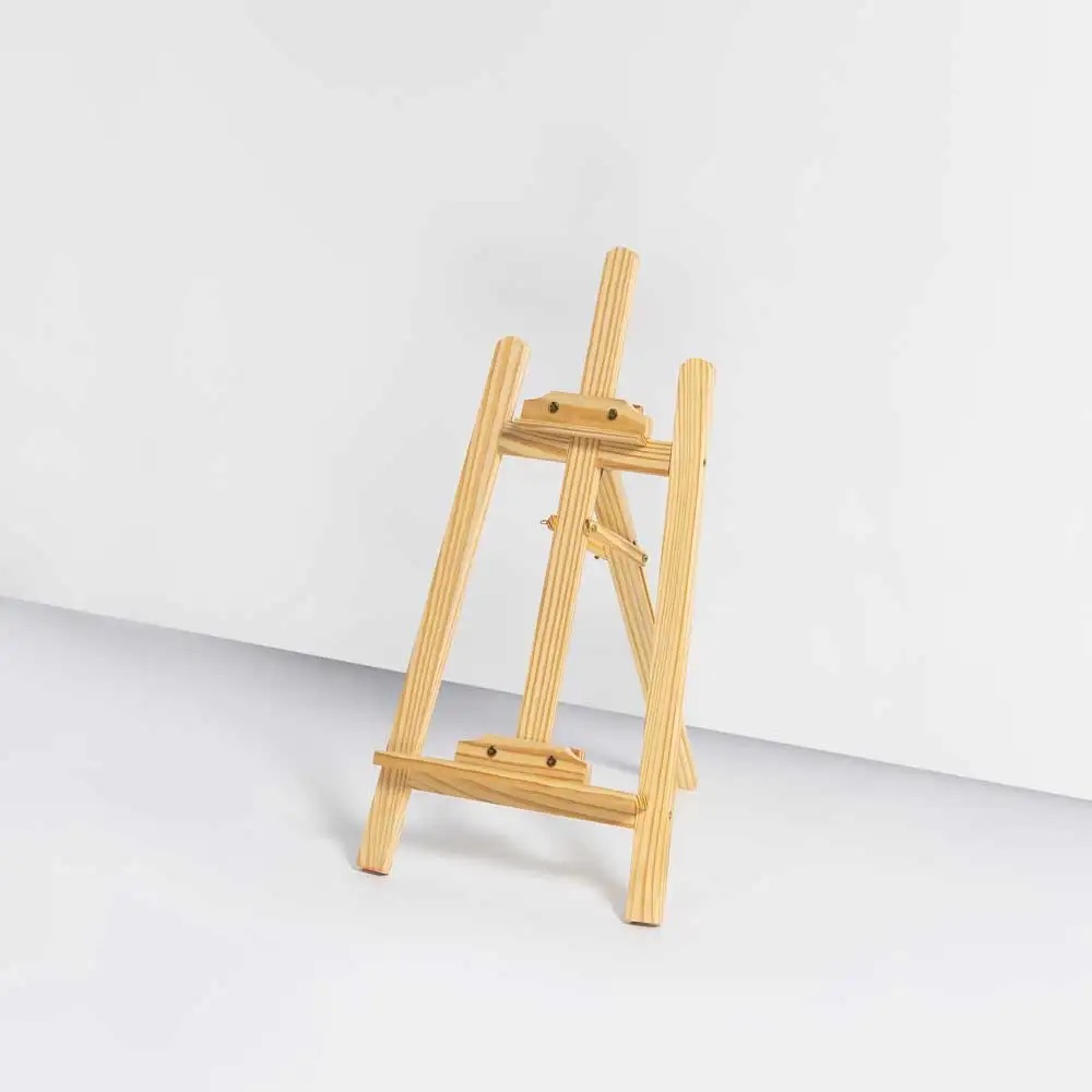 Art Easels Pine Wooden 70cm Kids Easel for Painting Adjustable Professional Easel Display Stand Wholesale