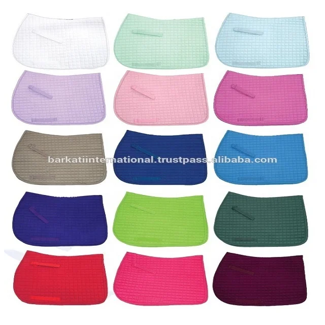 Horse Cotton Saddle Pad/ Horse Quilted Saddle Pad