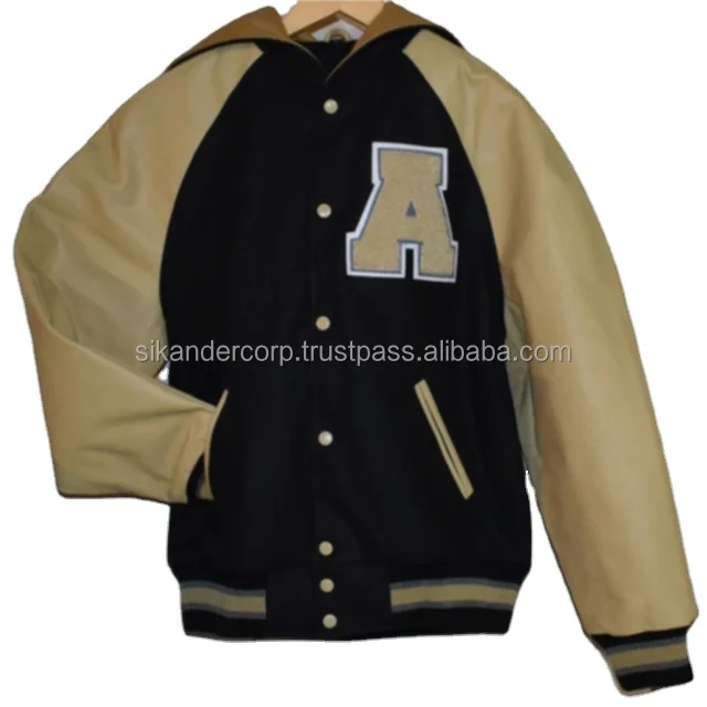 High Quality Custom Print Embroidered Jackets Customize LOGO Size Color Available Men Baseball Jacket Oversized Jacket