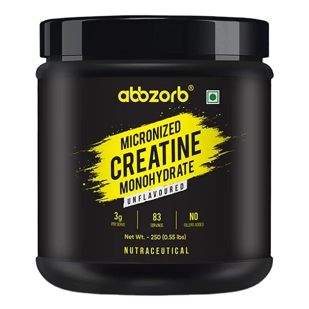 Pure Fine Micronized Creatine Monohydrate Powder Unflavored 250g For Adults Uses Lean Body and Improve Performance Powder