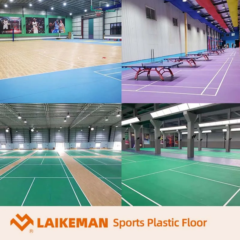 Indoor sport floor vinyl flooring roll basketball linoleum flooring