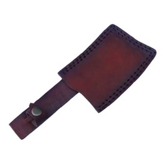 High Quality Handmade Forged Polished Blade Railroad Spike Meat Cleaver With Twisted Handle - Chef Cleaver Butcher Knife