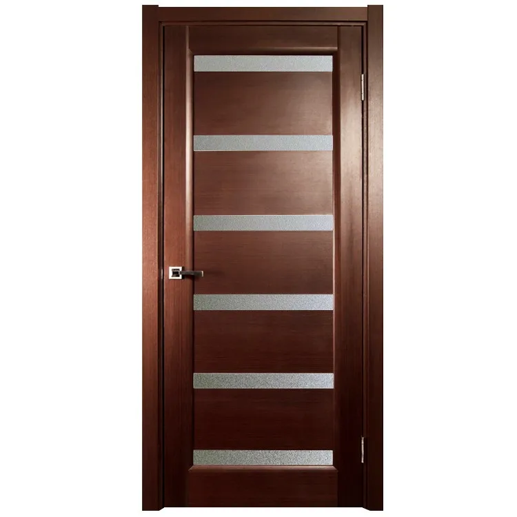 Best Selling American Style Plastic Gate Composite PVC Door Modern Interior Doors Good Quality with Glasses for Living Room