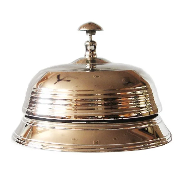 2022 Top Wholesale Ship Bell with Solid Brass antique Ship Bell Dinner Whole Sale designer brass metal call bell