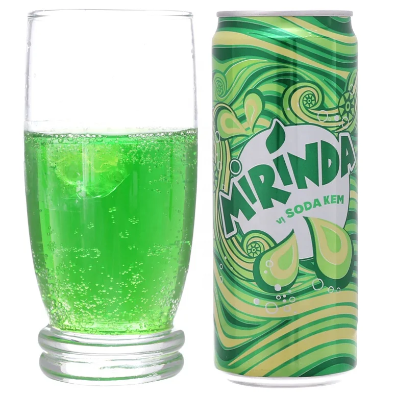 MIRINDA CREAM SODA FLAVOR SOFT DRINK CAN 330ML