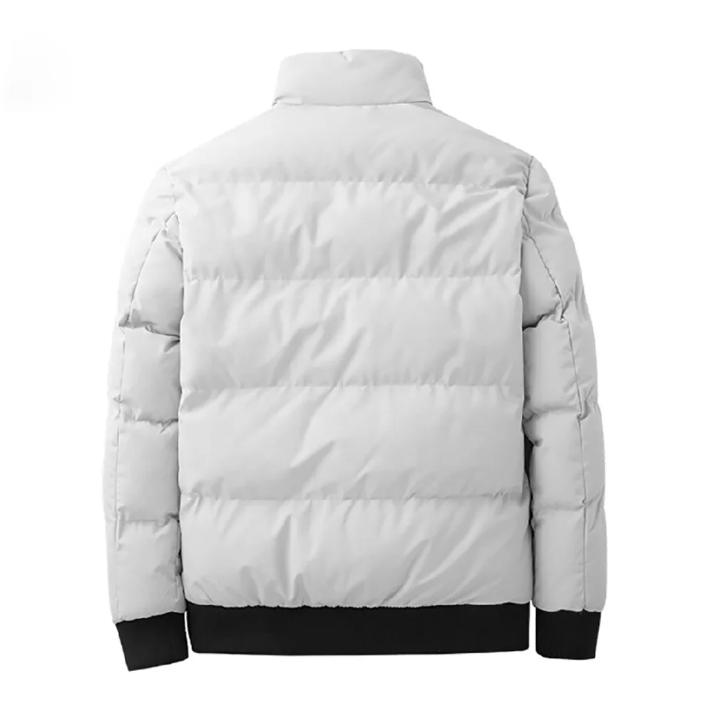 Mens Winter Jackets Coats Outerwear Clothing Decoded Hooded Puffer Black Puffer Jacket Men Thick Warm Male Coat