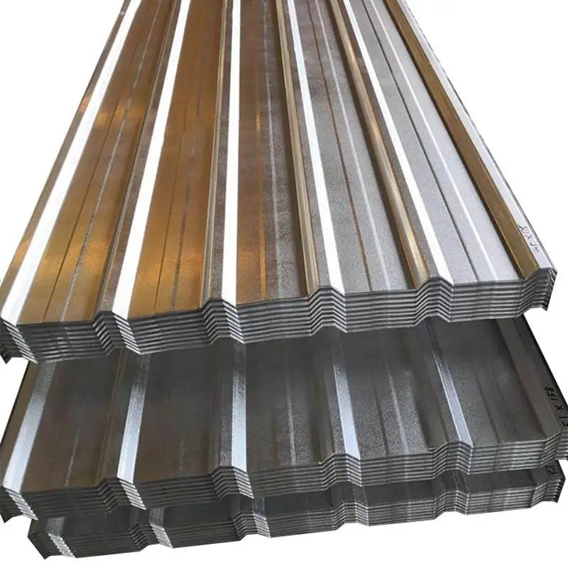High Quality Galvanized sheet Colour Coated Corrugated Steel ppgi Roofing Sheet Metal Tin Roofing Prices Low Slope Roofing