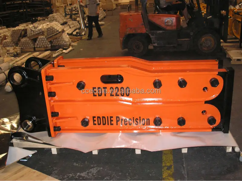 EDDIE EDT2200 Hydraulic Breaker Excavator Attachments New Rock Breaker Chisel for Construction Low Price