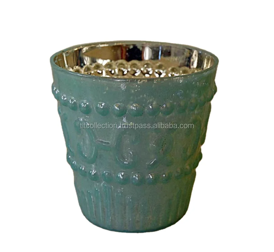 Меркурий стеклянный Votive Tea Light подсвечник