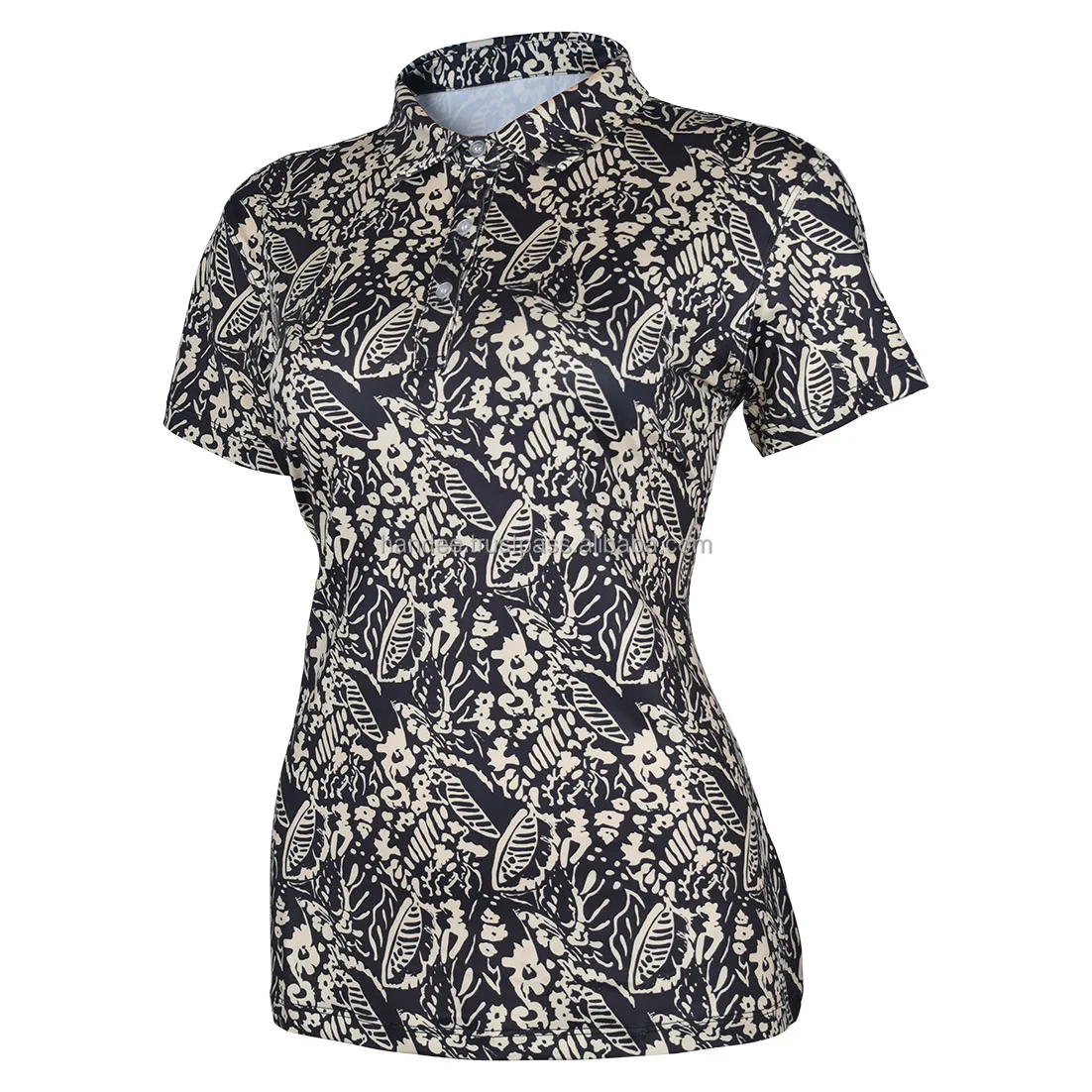 Wholesale High End Quality Golf Apparel Manufacturers Golf Shirts Ladies Breathable Waterproof Quick Dry Plus Size T-shirts Polo