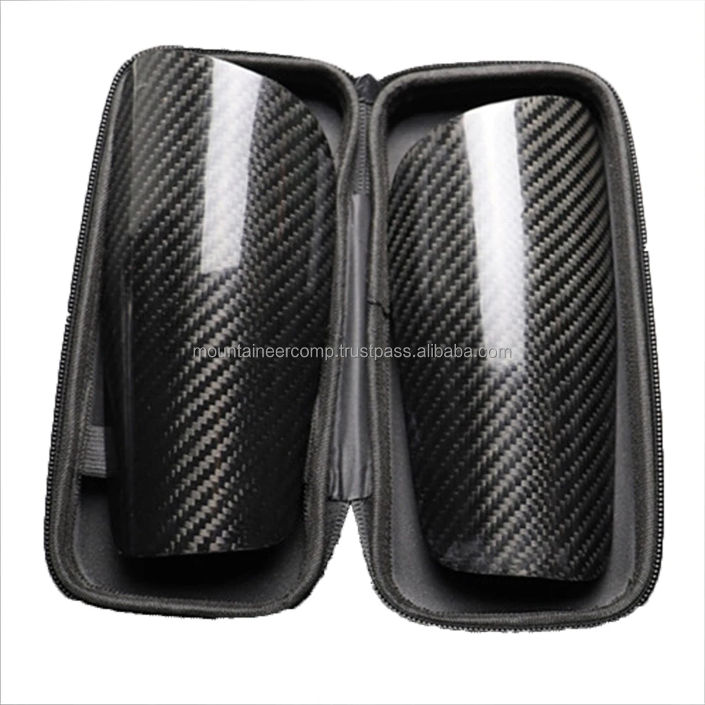 Carbon Fiber Soccer shin guard High Quality Soccer shin guard Light Weight Carbon Fiber Soccer shin guard 2023