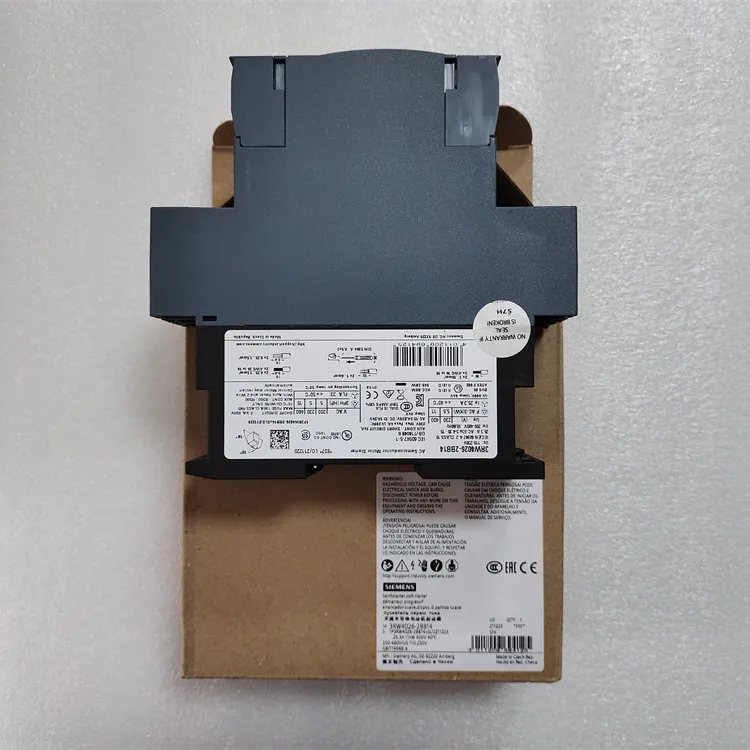 Новый мягкий стартер Siemens 3RW4026-1BB04 Sirius