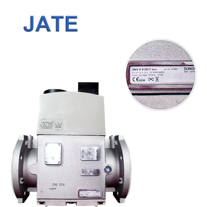 Dungs DMV5125/11ECO 250465 DN125 Double High Pressure Gas Solenoid Control Valve Electromagnetic For Burner