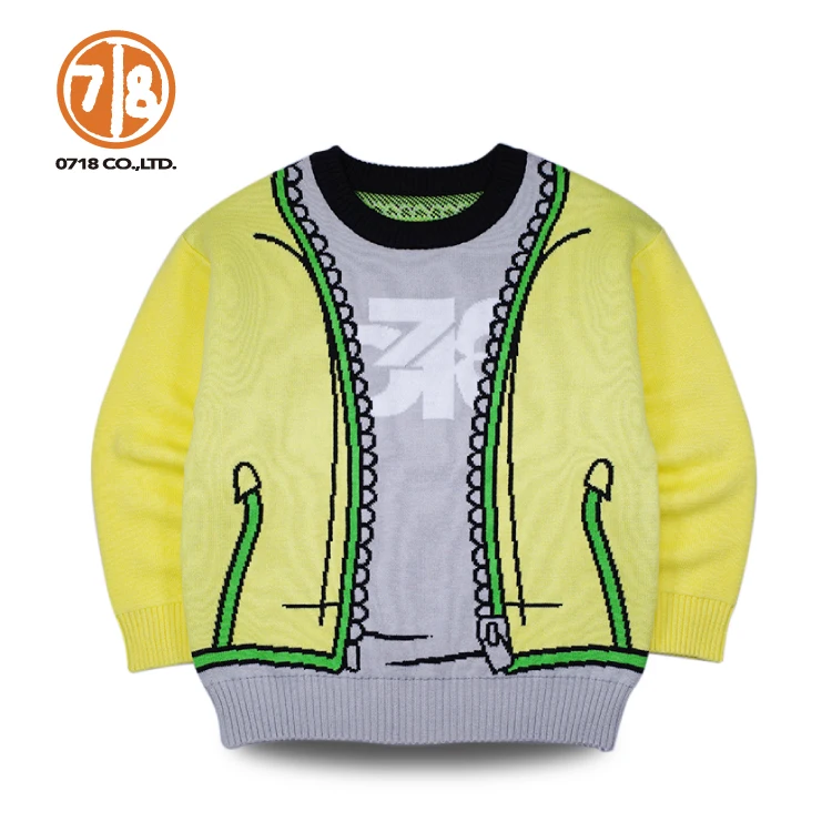Private Label Autumn And Winter Girls Sweaters And Pullovers Trendy Children Clothes
