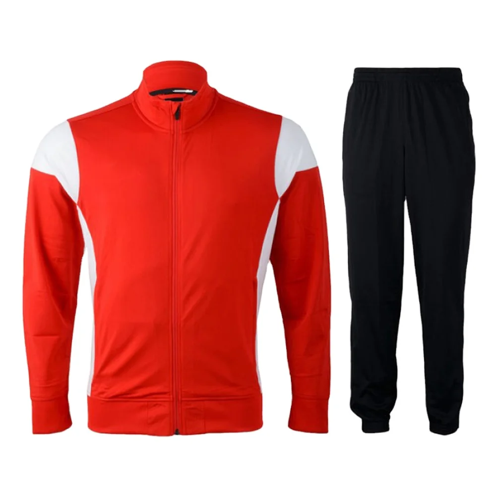 2021 Cotton Plain Slim Fit Jogging Track Suits Sweat suits Men Sports Wear / Jogging wear / Training wear