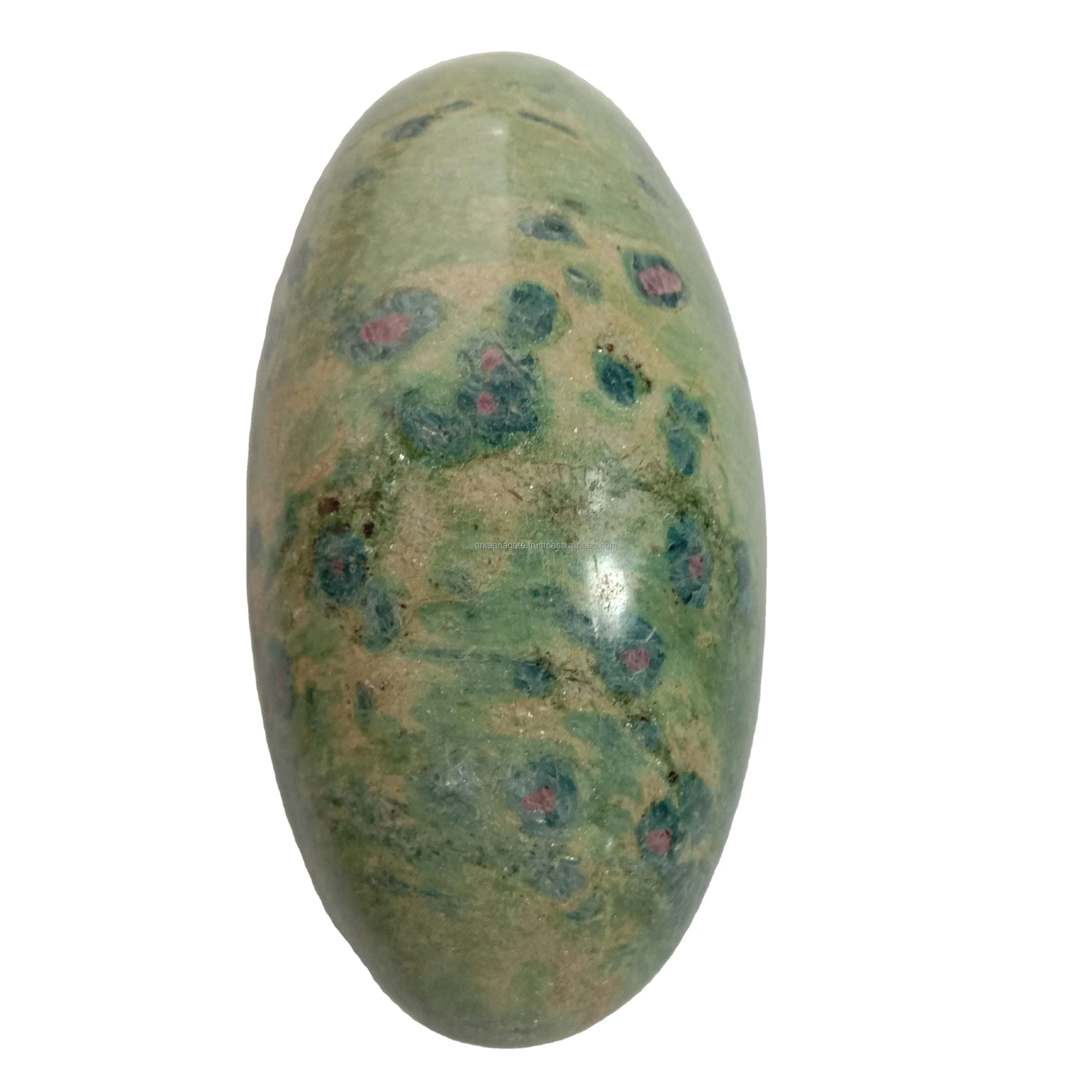 Wholesale Ruby Fuchsite Shiva Lingam Polished Shiva chakra crystals Healing For Meditation