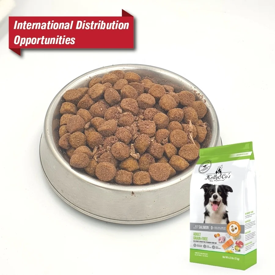 original real chicken pet Dog food kibble with freeze-dried raw for all life stages high calcium strong bone