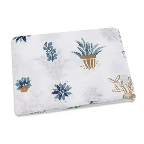 Best Selling Soft and Comfy Cotton Muslin Swaddle Blanket Exclusive for Babies Available at Affordable Price