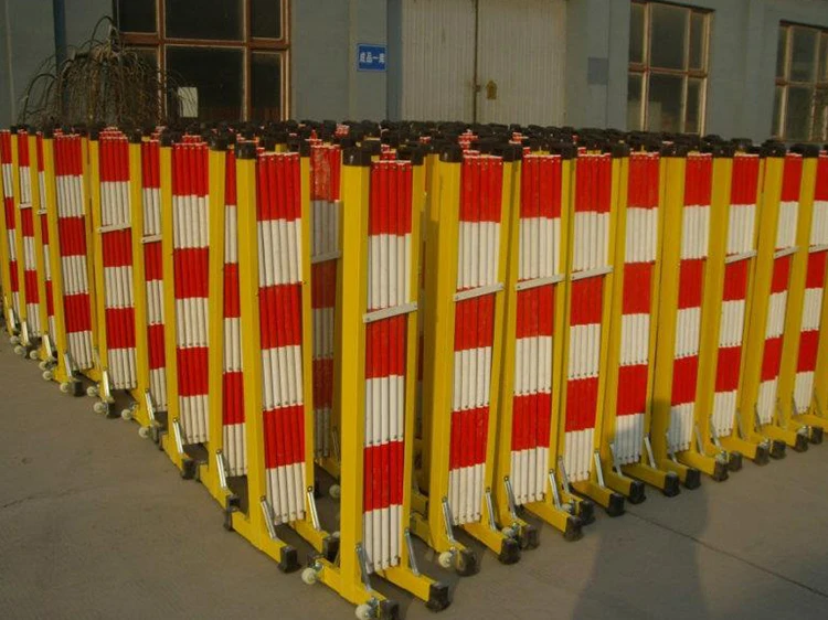 Fiberglass Retractable Fencing for Traffic Barriers Side Protection of Unloading Platforms