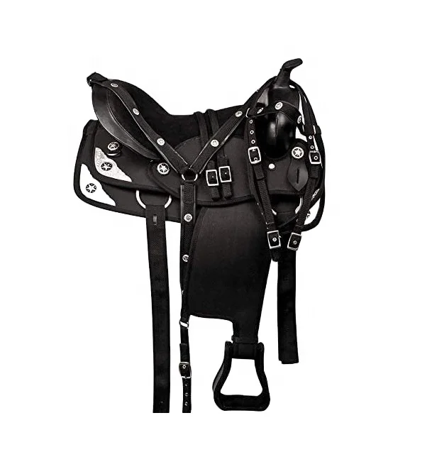 Best Selling Custom Designer Indian Horse Western Synthetic Saddle For Sale/Western Horse Saddle