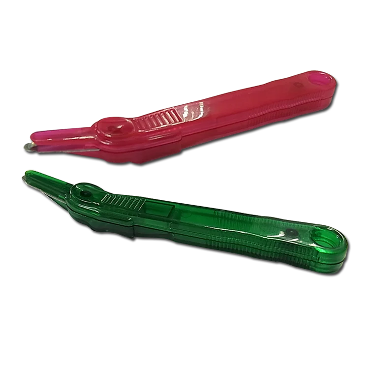 Plastic Lever style easy glide staple remover staple puller staple grabber