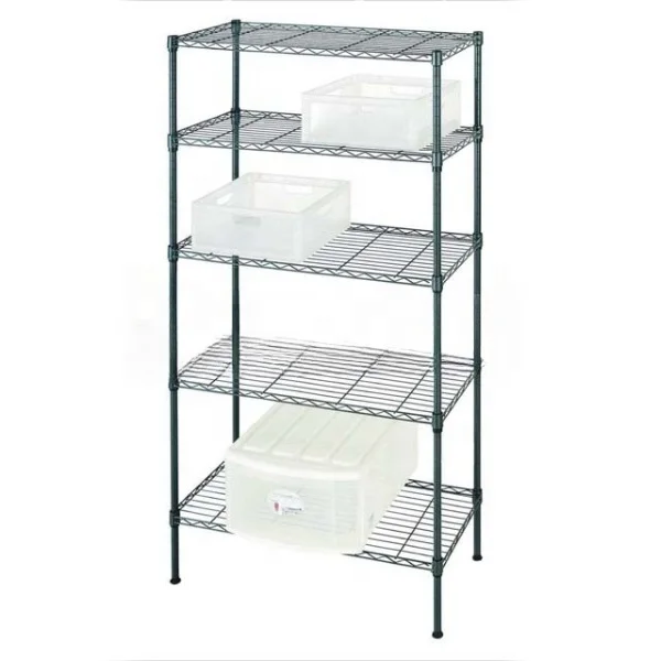 Manufacturer Direct Sales High-Quality 5-Storey Shelves Kitchen Warehouse Garage Metal Storage Rack