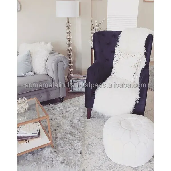 Гладкий Торшер для гостиной из латуни с современным металлическим золотым листом идеально подходит стильного домашнего декора