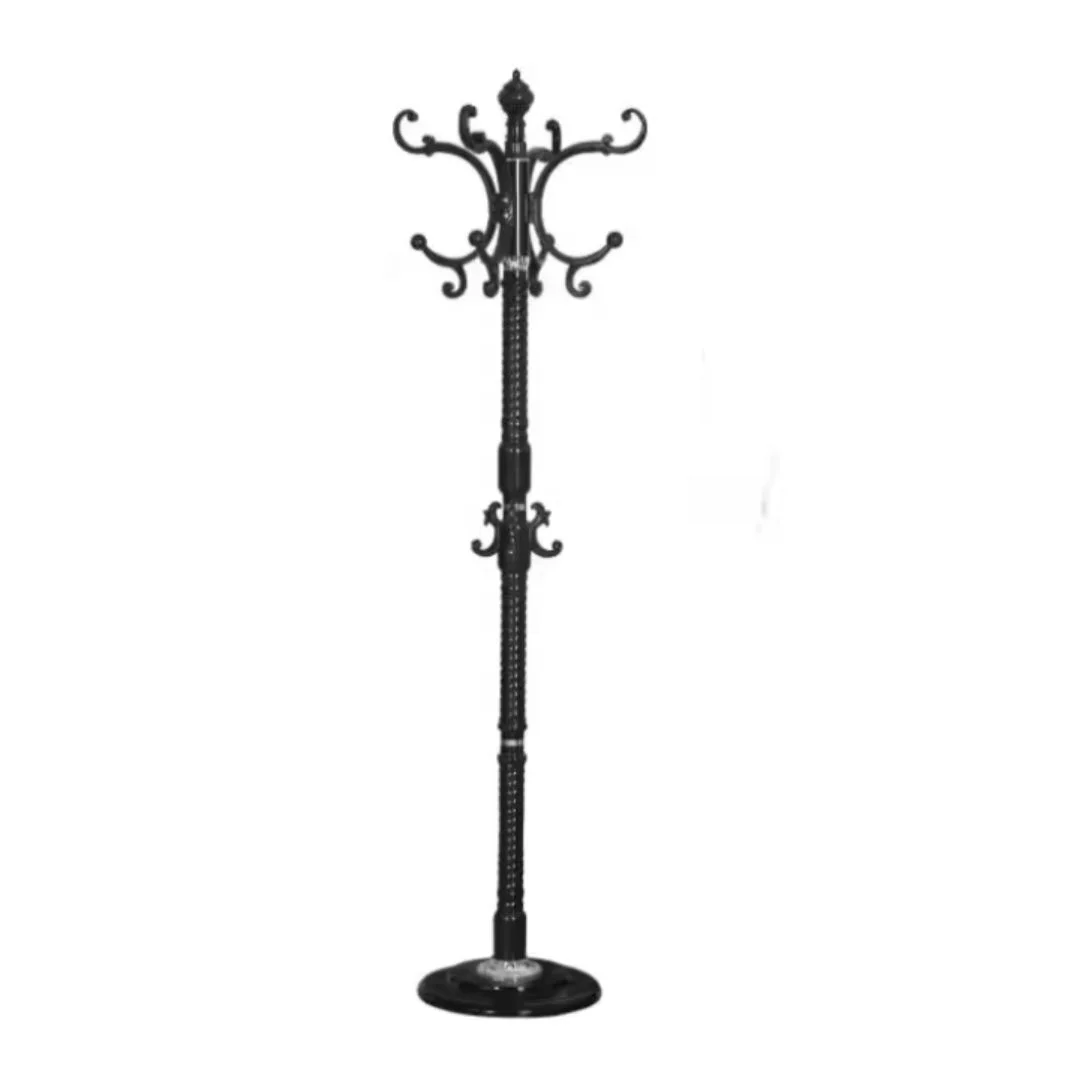 Modern design Coat Clothes Rack With Plastic Base Floor Hanger