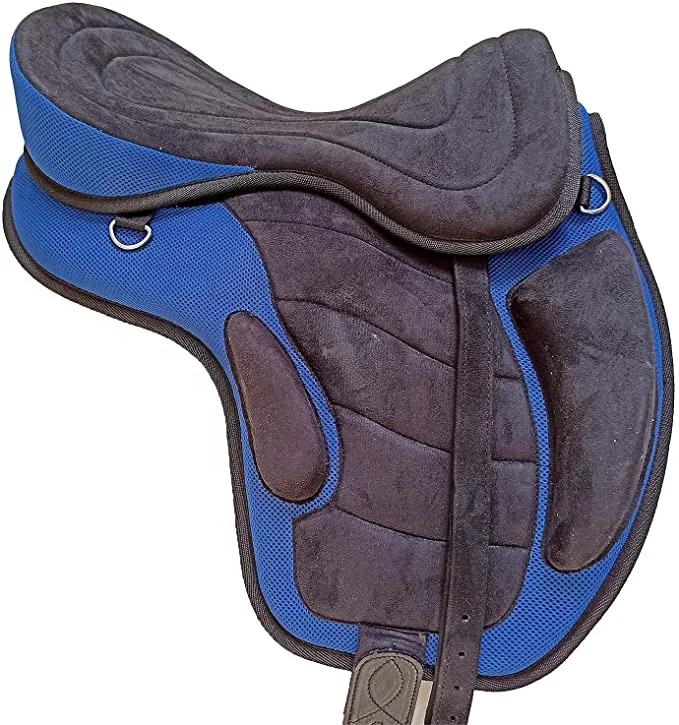 Synthetic Leather Fancy Custom Horse Treeless Saddle/ Horse Riding At Wholesale Price