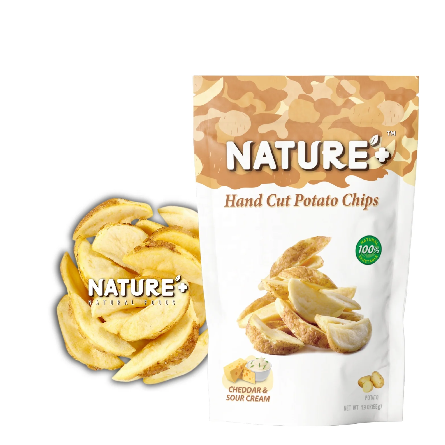 Вакуумные жареные картофельные чипсы VF, хрустящие кислые и сладкие вкусы, здоровые закуски, профессиональная закуска от производителя, сушеные закуски, бренд