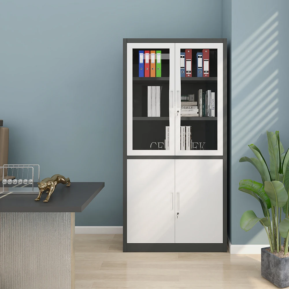 Современный дизайн, стальной шкаф для документов, металлический шкаф для хранения, офисная мебель, шкаф