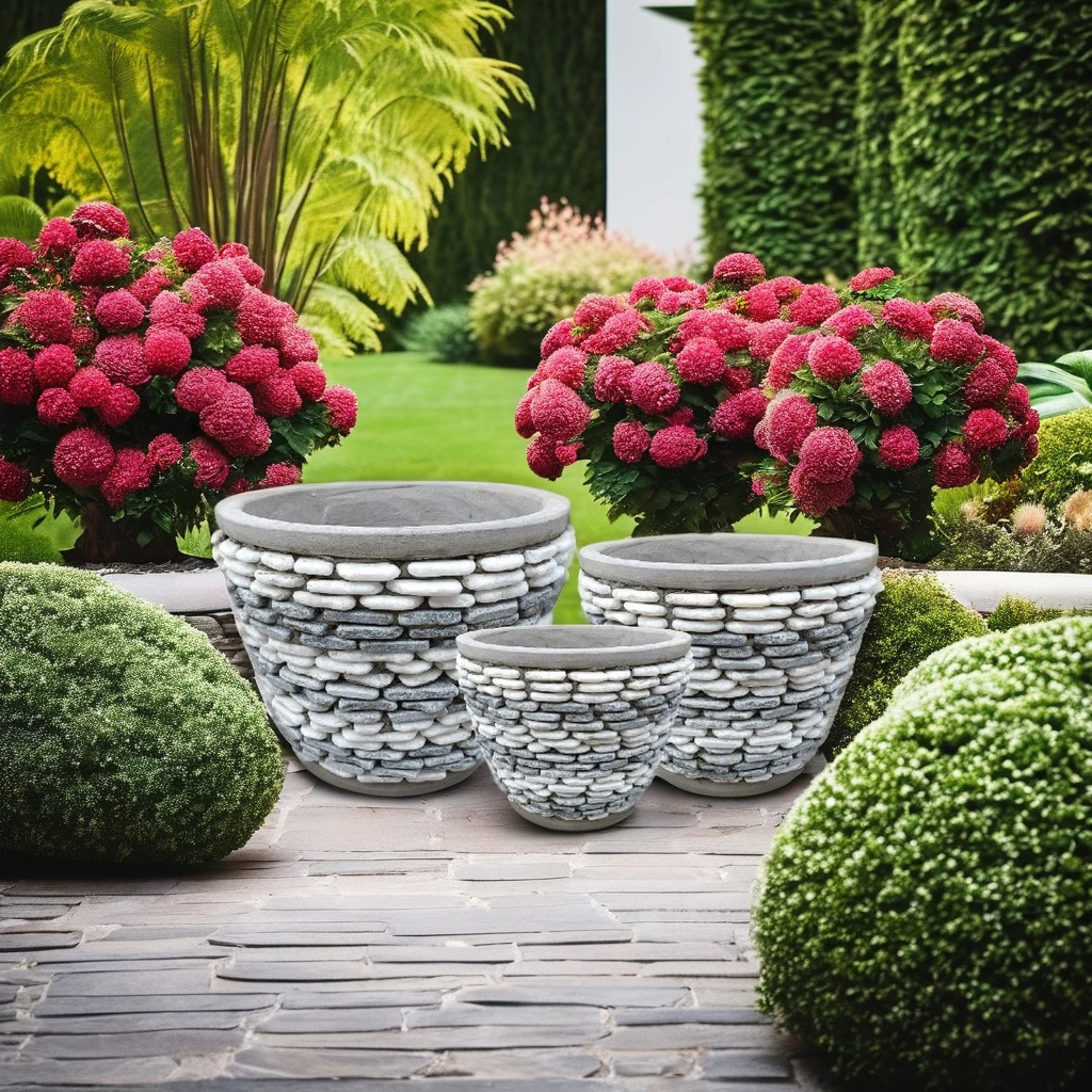OEM/ODM Bali Pot Stone Handcraft 100% Natural made in Vietnam for Villa Hotel Home with Multi Size from Top Manufacturer