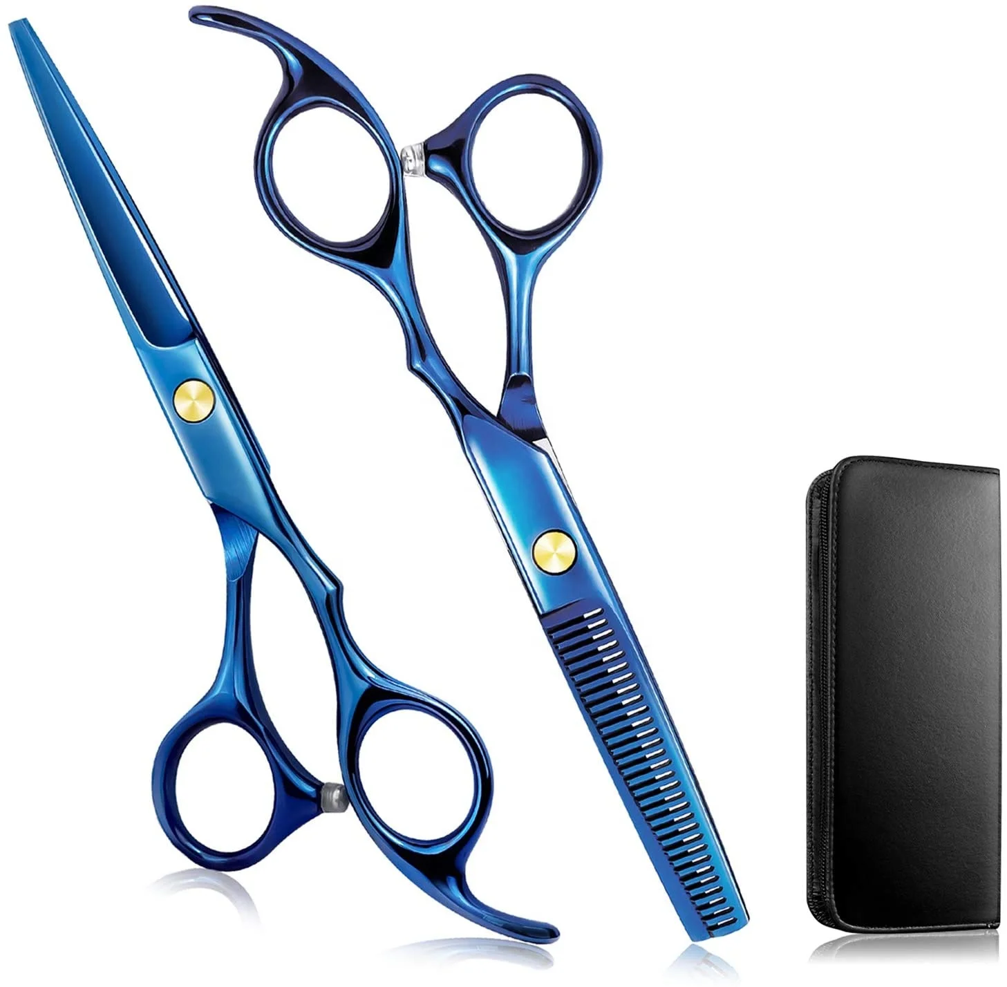 Professional Hair Cutting Hairdressing Barber Salon Scissors Top quality Hair & thinning scissors set by Life Care Instruments
