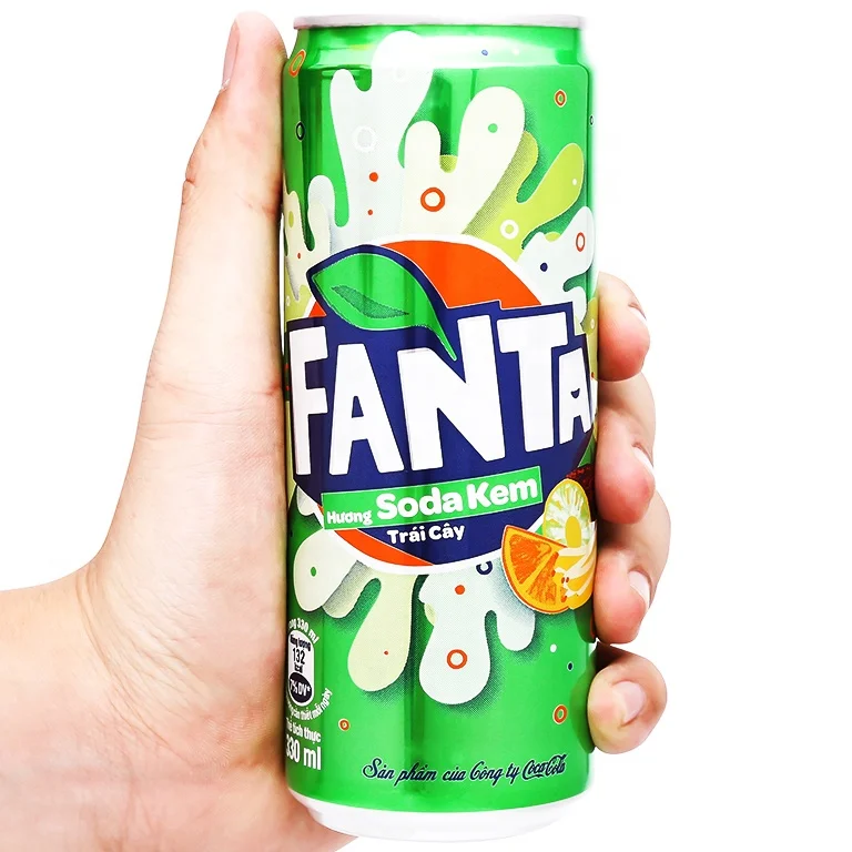 FANTA банка для мягкого напитка с фруктовым содовым вкусом 320 мл/газированные безалкогольные напитки/вьетнамские