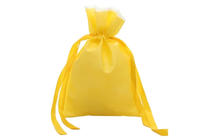 Vietnam Factory Customized RPET Drawstring Bag Cinch Gift Bag Recycled or Suede drawstring gift bag