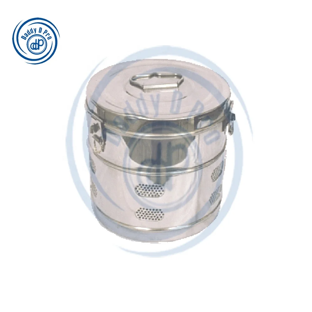 Dressing drum sterilization drum STAINLESS STEEL Medical SURGICAL INSTRUMENTS For Hospital Use BY DADDY D PRO