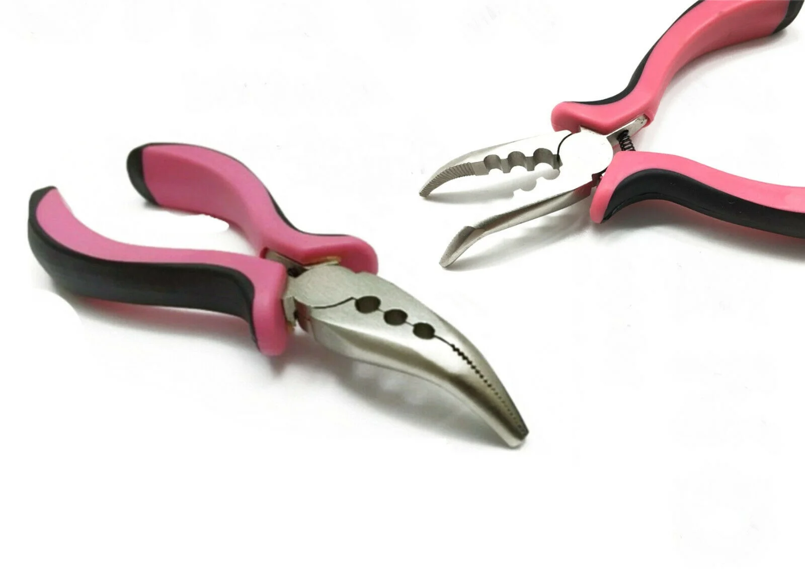 Hair Extensions Plier Puller for Nano or Micro Nano Rings Silicone Micro Beads Tool/ Silicone Micro Rings Beads stainless steel