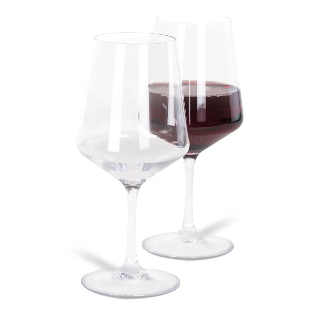 Unbreakable Acrylic plastic clear wine glass