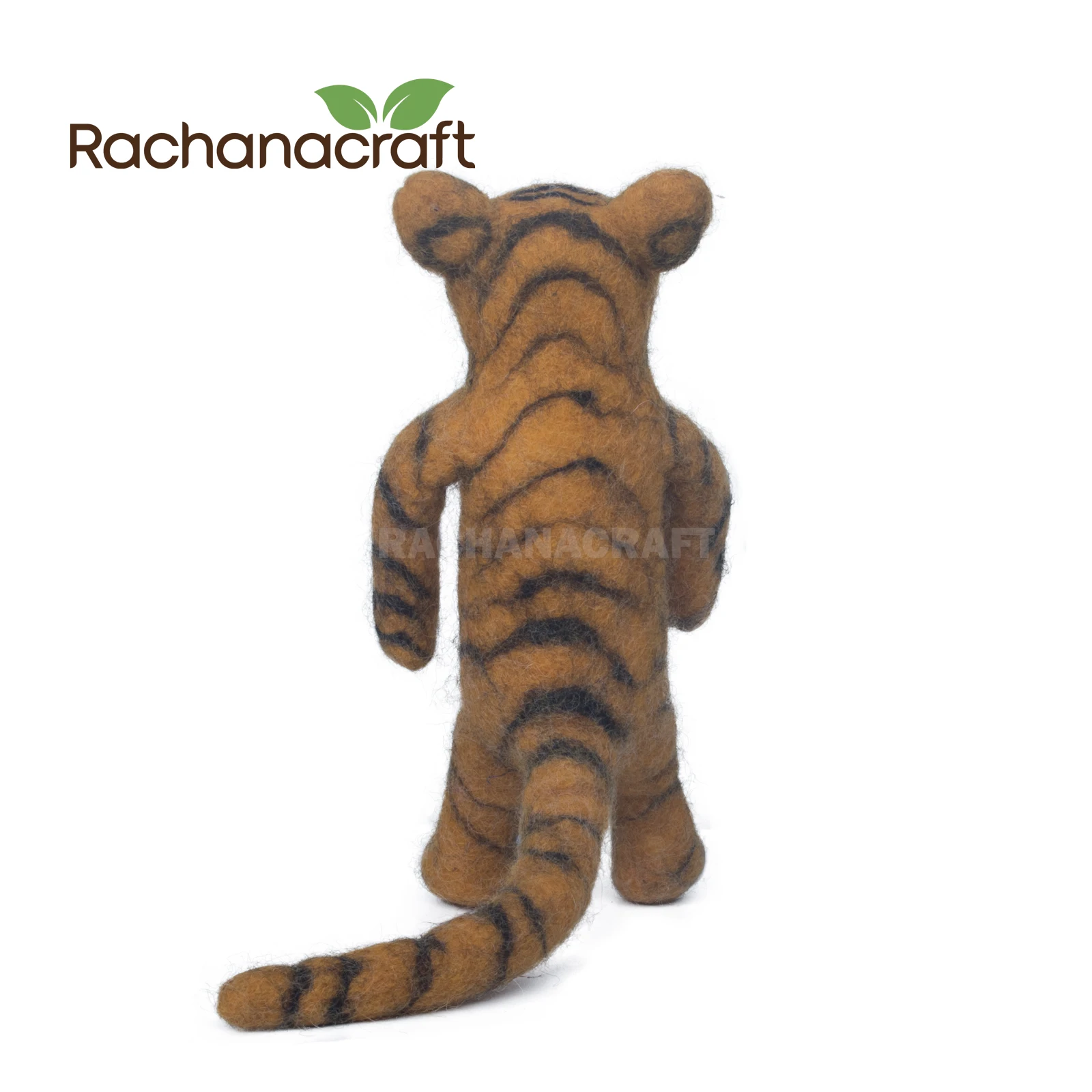 Wild Safari Animal Felt Tiger Wholesale Toy For Kids Children Life Like Safari Animal Figurine Decorations Home Decor Gift Items