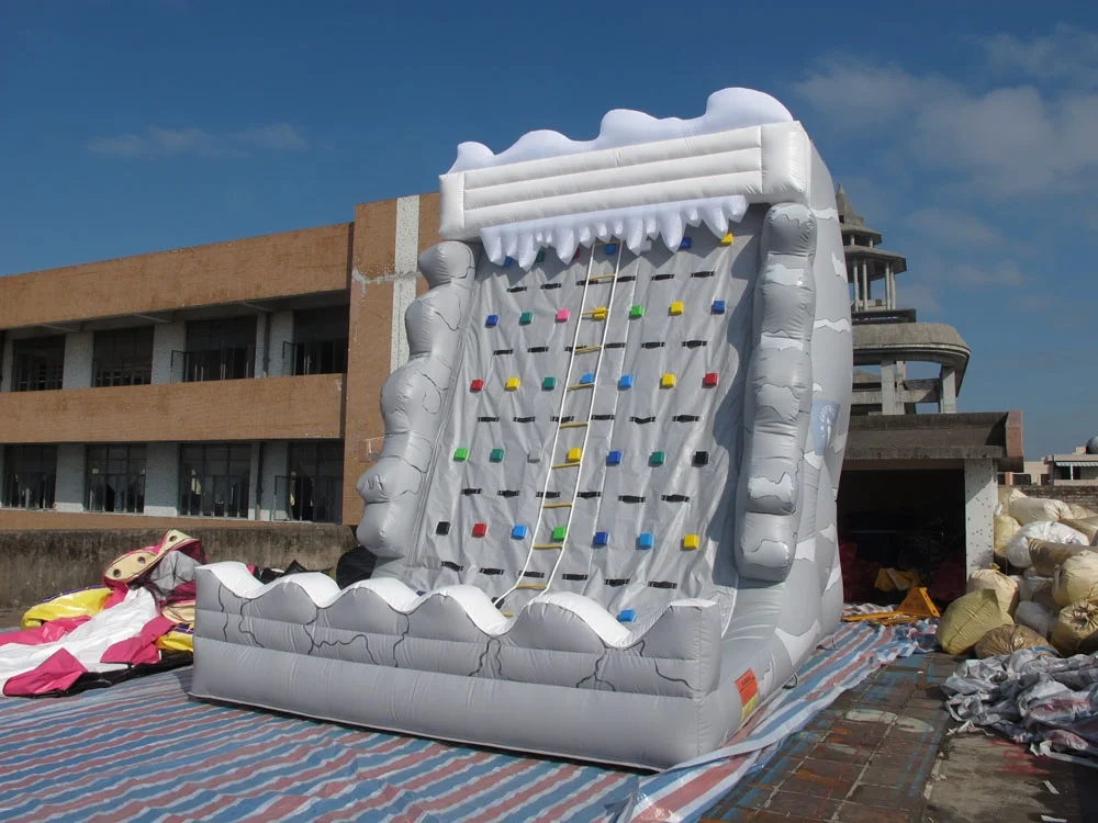 New kids rock climbing walls,cheap inflatable rock climbing walls for sale