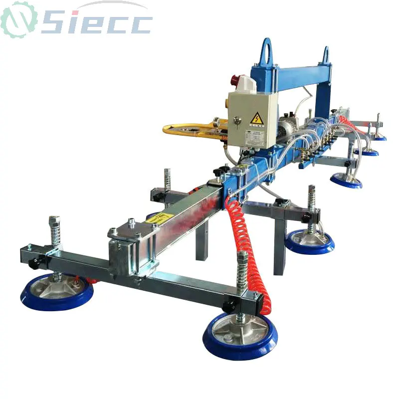 column mounted jib crane bulk bag suction cup vacuum tube lifter with 360 degree rotation