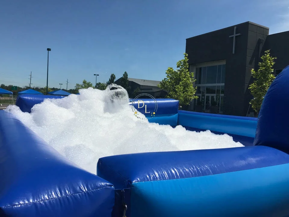 Inflatable Foam Dance Pit Inflatable Ball Pit Inflatable Foam Pit With Foam Machine For Sale
